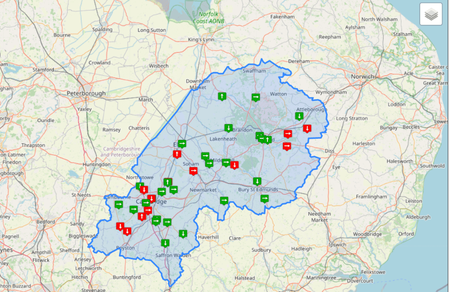 River Catchment Area River Catchment Area - Beyond the Fen